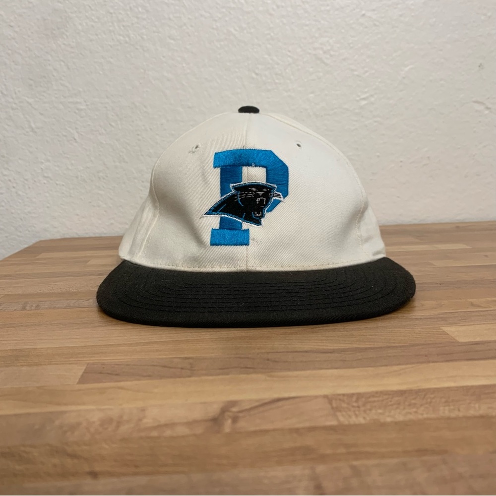 Vintage NFL Football ANNCO Pro Model Carolina Panthers Snap Back Hat Adult